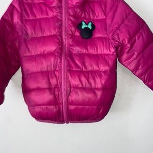 Spring/ Fall perfect Seasonal Disney Brilliant Pink lightweight Minnie coat